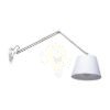 ASHLEY fali lámpa fehér króm 230V LED E27 15W
