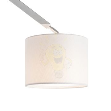 Kép MADISON W fali lámpa fehér króm 230V LED E27 15W