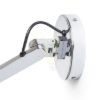 MADISON W fali lámpa fehér króm 230V LED E27 15W