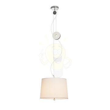 Kép LEVITA lehúzható függeszték fehér króm 230V LED E27 15W