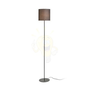 Kép ETESIAN állólámpa fekete  230V LED E27 15W