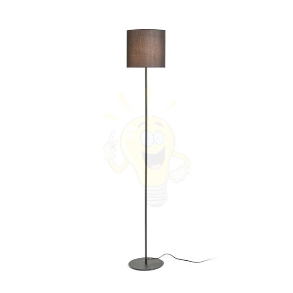 ETESIAN állólámpa fekete  230V LED E27 15W