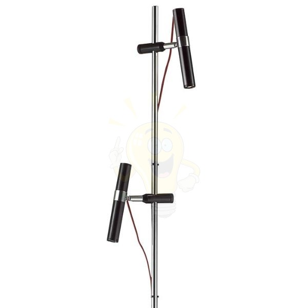 Kép VIPER FL  fekete króm 230V LED 2x3W 60°  3000K