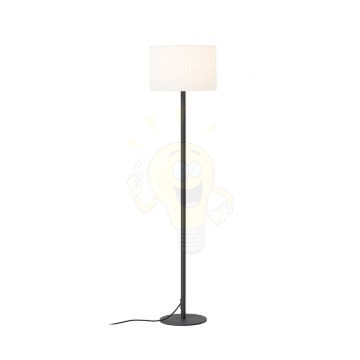 Kép BOSANNA 150 állólámpa antracit szatén PE 230V LED E27 15W IP65