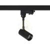 LOLLIPOP háromfázisú áramkörös sínre fekete  230V LED 8W 40°  3000K