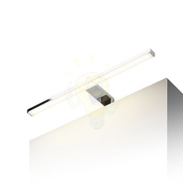 BALEA 50 króm LED szekrényvilágítás IP44 védelemmel