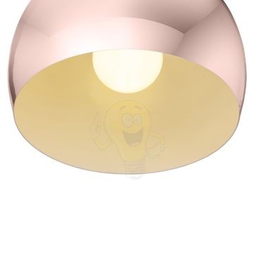 Kép ASTON 30 függő lámpa  réz 230V LED E27 15W