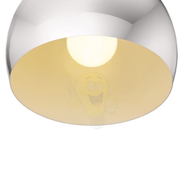 ASTON 30 függő lámpa  króm 230V LED E27 15W