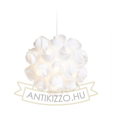 Kép COCO függő lámpa  fehér PVC 230V LED E27 15W