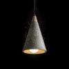 HEIDI függő lámpa  beton/fa 230V LED E27 11W