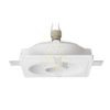 DINGO TUB süllyesztett lámpa  gipsz 12V LED GU5,3 8W
