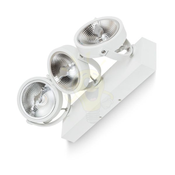 KELLY LED III fali lámpa fehér 230V LED 3x12W 24° 3000K