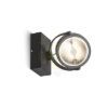 Kép KELLY LED I fali lámpa fekete 230V LED 12W 24° 3000K