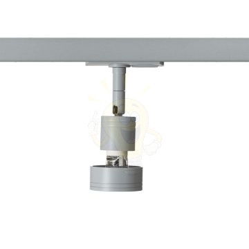 PURINA egyfázisú áramkörös sínre ezüstszürke  230V LED GU10 8W