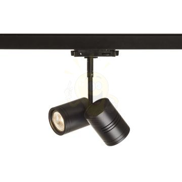 Kép BEEBA II háromfázisú áramkörös sínre fekete  230V LED GU10 2x8W