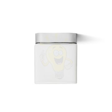 Kép ESICA SQ mennyezeti lámpa króm 230V LED 6W IP44 3000K