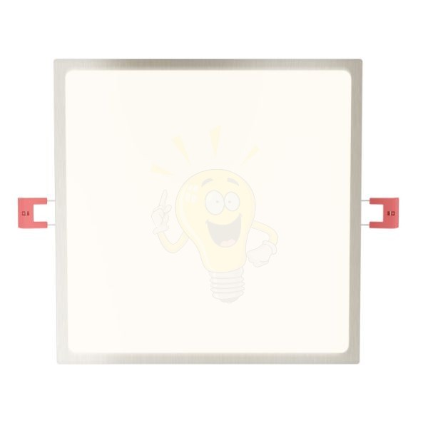 SLENDER SLIM SQ 22 süllyesztett lámpa  matt nikkel 230V LED 30W  3000K