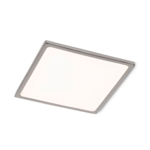 Kép SLENDER SLIM SQ 17 süllyesztett lámpa  fekete króm 230V LED 24W  3000K