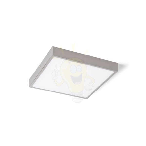 SLENDER SLIM SQ 17 felületre szerelhető  fekete króm 230V LED 24W  3000K