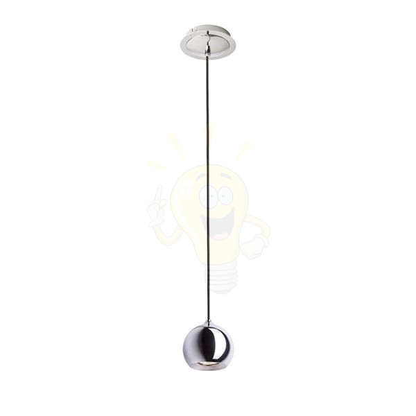 DESTY I függőlámpa fekete króm 230V GU10 35W