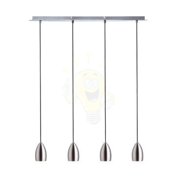 Kép BABADES IV függőlámpa  matt nikkel 230V GU10 4x35W