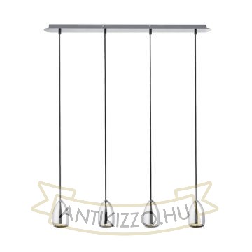 Kép BABADES IV függőlámpa  króm 230V GU10 4x35W