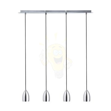 Kép BABADES IV függőlámpa  króm 230V GU10 4x35W