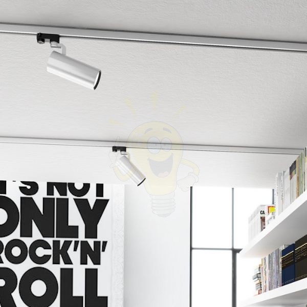 FANGIO háromfázisú áramkörös sínre ezüstszürke  230V LED 25W 36°  3000K