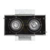 ELECTRA II  fekete  230V GU10 2x50W