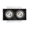 Kép ELECTRA II  fekete  12V LED G53 2x15W