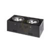 Kép ELECTRA II  fekete  12V LED G53 2x15W
