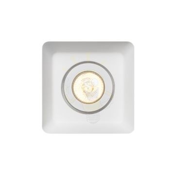 Kép DINO SQ GU10 dönthető lámpa gipsz 230V GU10 35W