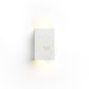 JACK RC LED W fali lámpa  gipsz 230V LED 2x3W  3000K