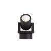Kép ORIT fali lámpa fekete /alumínium 230V LED 6W 80° IP44  3000K