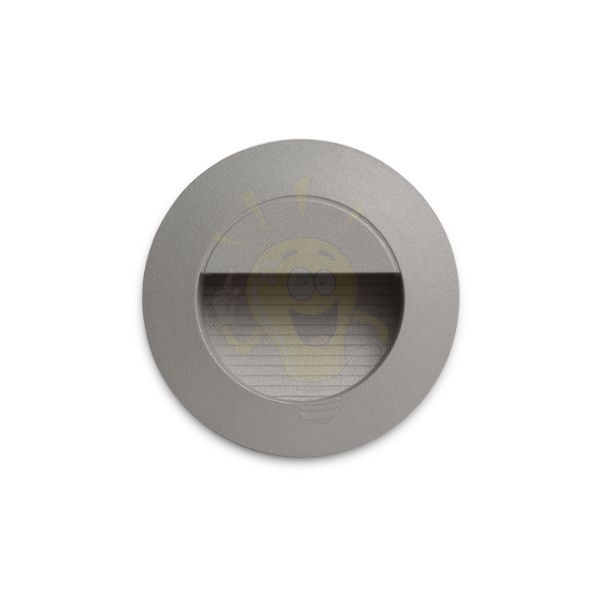 MARCO süllyesztett lámpa ezüstszürke  230V LED 3W IP54  3000K