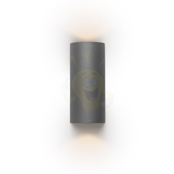 Kép ZACK II antracitszürke 230V LED 2x3W 58° IP54 3000K