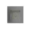 Kép TESS SQ süllyesztett lámpa ezüstszürke 230V LED 3W IP54 3000K