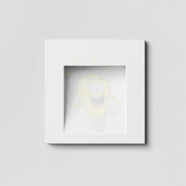 Kép TESS SQ süllyesztett lámpa fehér 230V LED 3W IP54 3000K