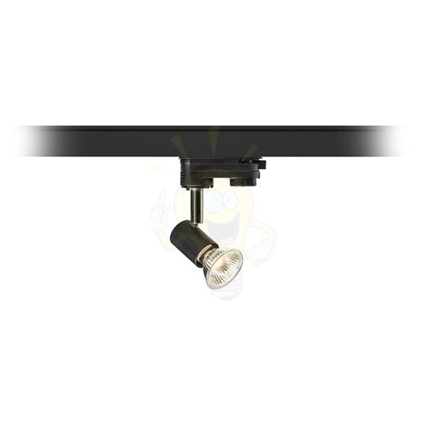 TRICA háromfázisú áramkörös sínre fekete  230V LED GU10 12W