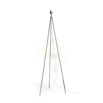 Kép NYC TRIPOD állólámpa talapzat  króm 230V LED E27 15W