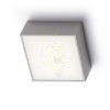BONO felületre szerelhető ezüstszürke  230V LED 4W IP65  3000K