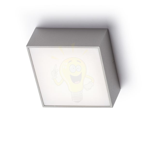 BONO felületre szerelhető ezüstszürke  230V LED 4W IP65  3000K