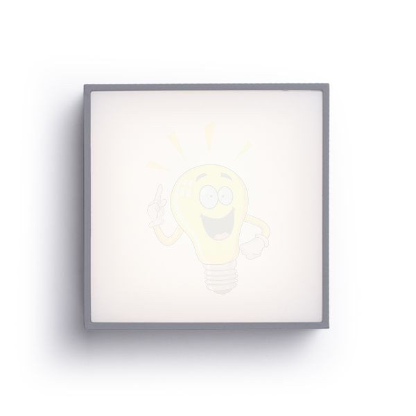 Kép BONO felületre szerelhető antracitszürke 230V LED 4W IP65 3000K