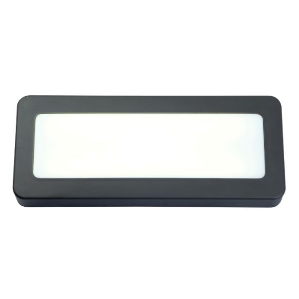 Kép RENO SQ DR felületre szerelhető antracitszürke 230V LED 5W IP65 3000K