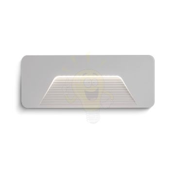 Kép RENO SQ INDR fali lámpa szürke 230V LED 3W IP65 3000K