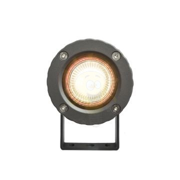 Kép HEAVY DUTY kültéri lámpa antracit  230V LED GU10 12W IP65