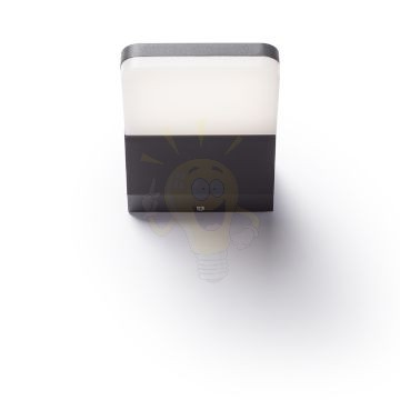 Kép VIRGO fali lámpa antracitszürke 230V LED 9W IP65 3000K