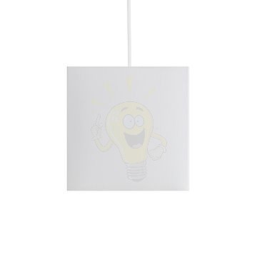 Kép TEMPO 15/15 lámpabúra  Polycotton fehér/fehér PVC  max. 28W