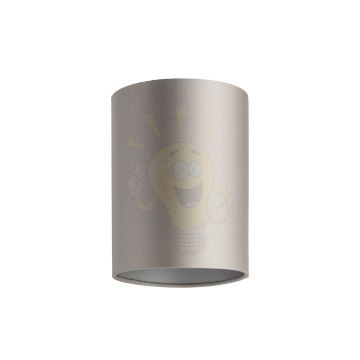 Kép RON 15/20 lámpabúra  Monaco galamb szürke/ezüst PVC  max. 28W
