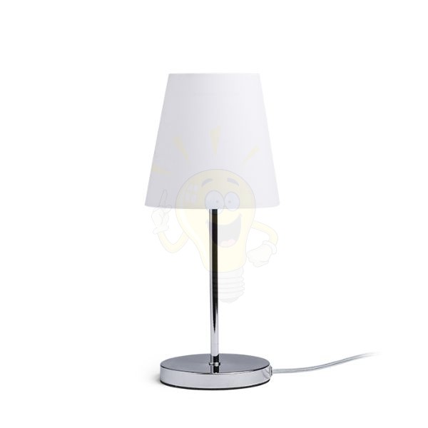 CONNY 15/15 lámpabúra  Polycotton fehér/fehér PVC  max. 28W